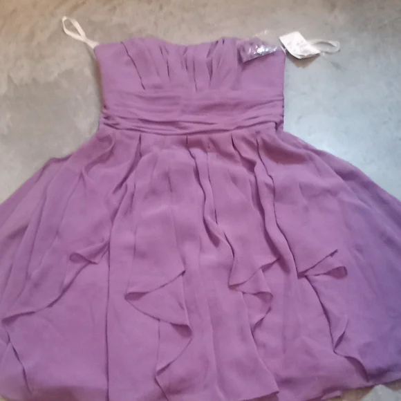 David's Bridal | Dresses | Davids Bridal Sz 8 Wisteria Strapless Bridesmaids  Dress | Poshmark